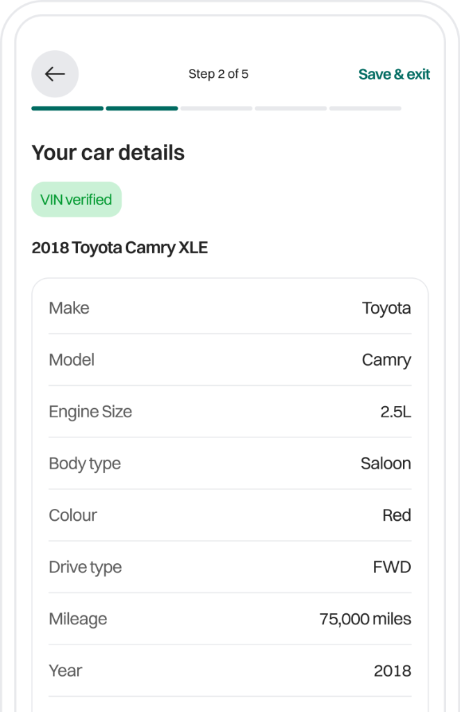 Your Car Details Mockup